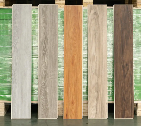 High Quality SPC Floor Vinyl Plank Click Lock PVC Flooring Tiles SPC Plastic Flooring