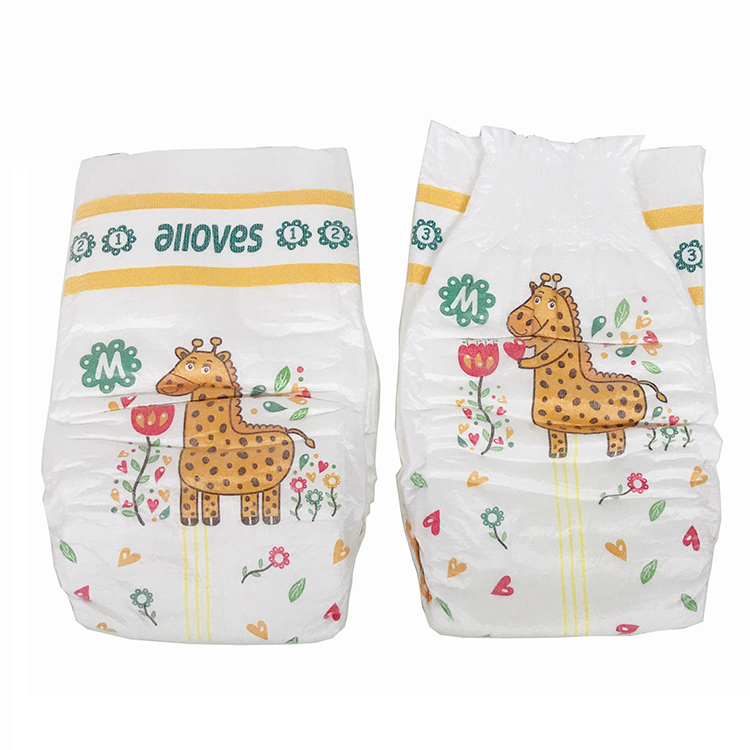 Ultra Soft S-shape Magic Tape SAP Baby Wholesale Diapers