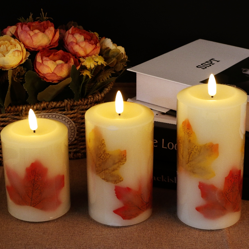 LED candle lights Marple Leaf concert wedding birthday party Christmas props confession proposal