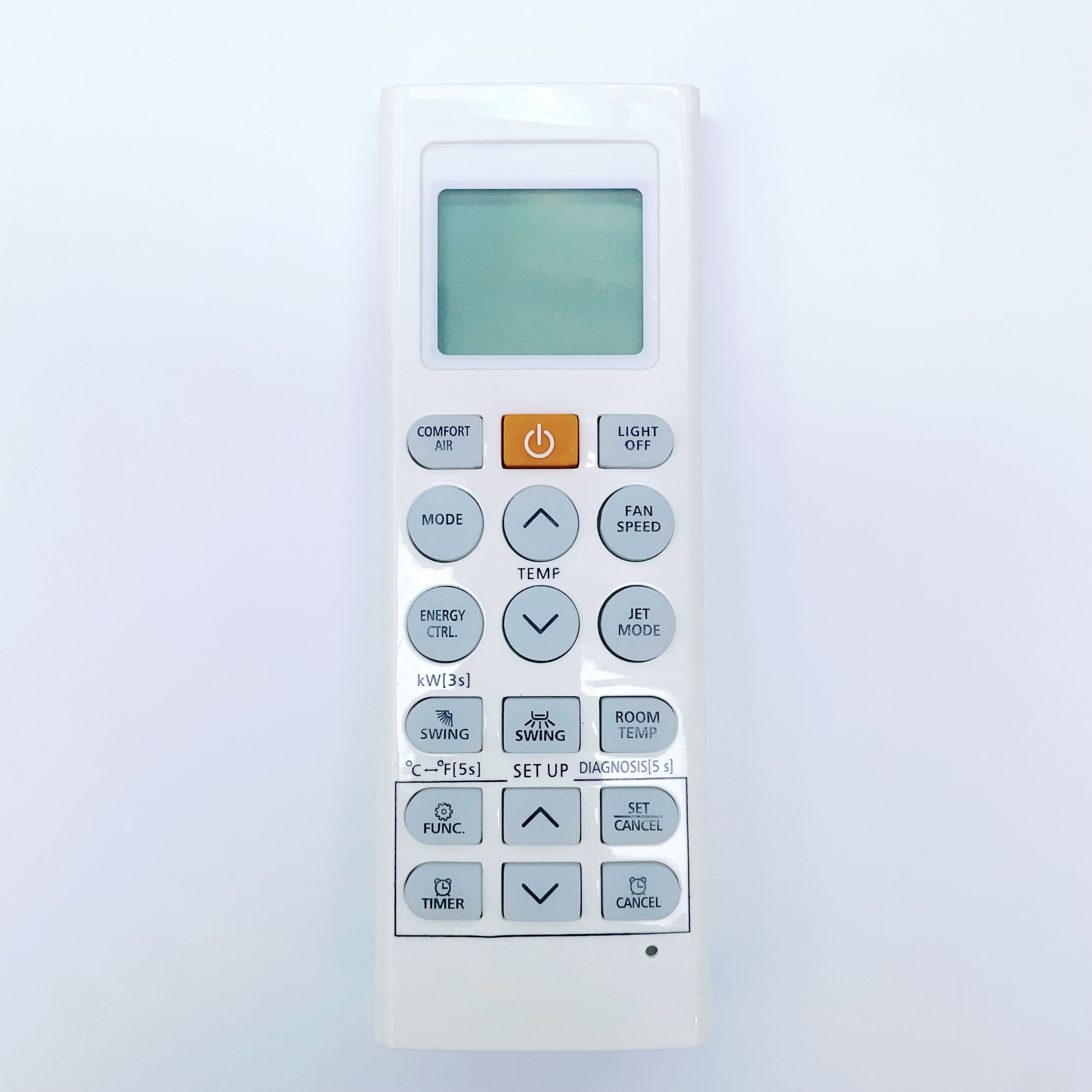 Air conditioning remote control