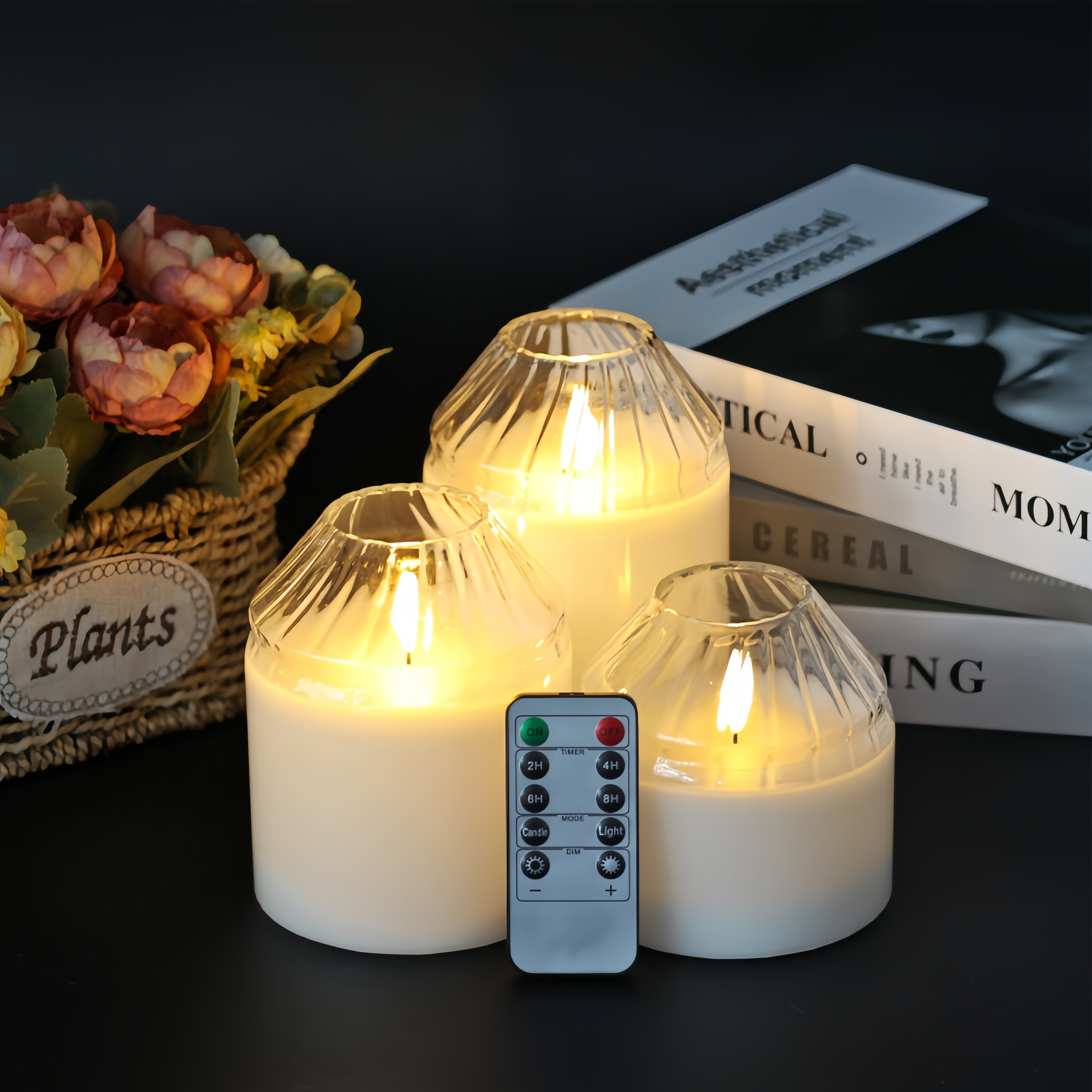 LED candle lights ivory white concert wedding birthday party Christmas props confession proposal
