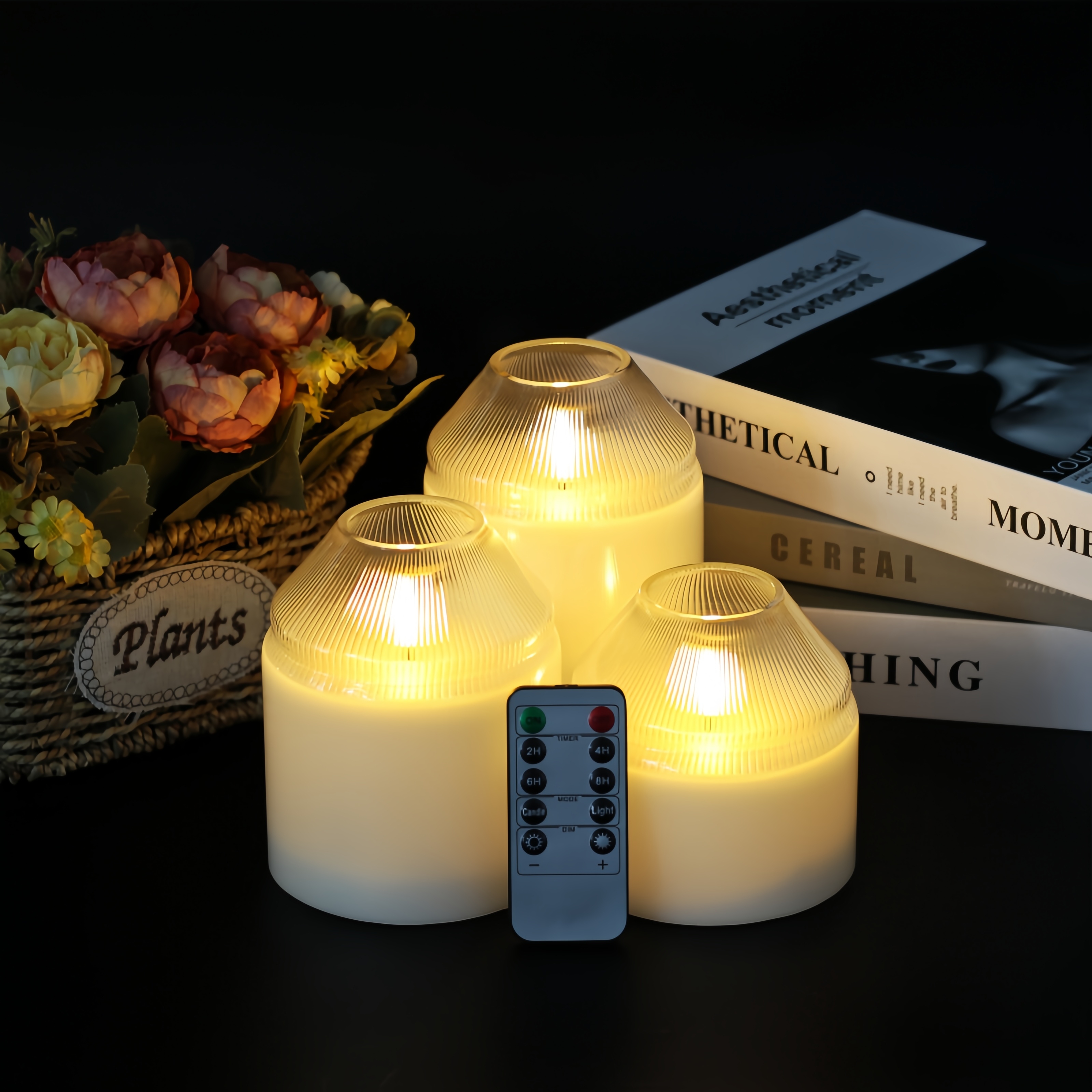 LED candle lights ivory white concert wedding birthday party Christmas props confession proposal