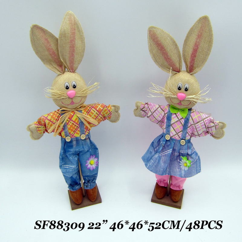 22 Inch Easter Decoration Ideas For Table Bunny Rabbit Standing