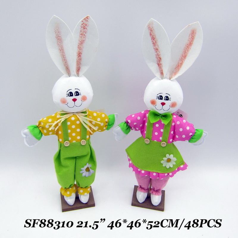 50CM Easter Decoration Items For Table Rabbit Standing