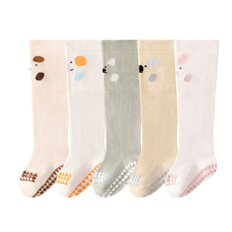 Cute baby sock with anti-slip