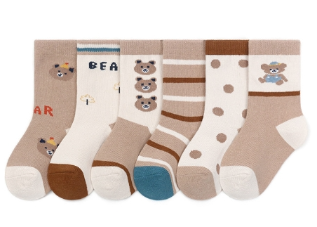 Creative cartoon pattern children's socks