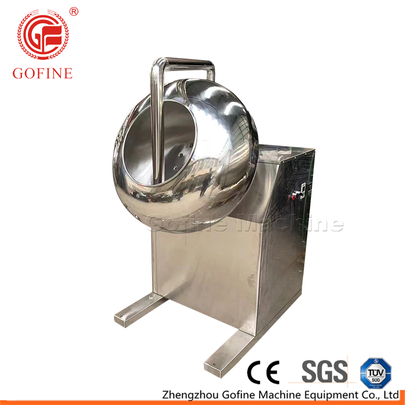 Gofine coating machine with peanut candy multi-function