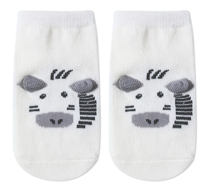 Cute animal baby socks with anti-slip