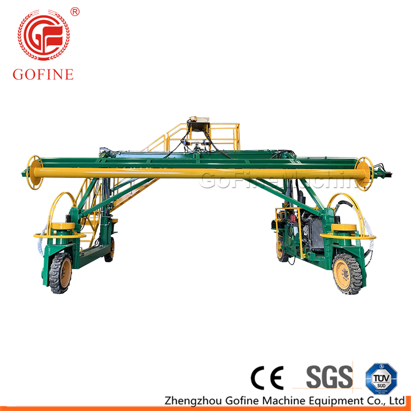 Gofine static fertilizer composting system with chicken manure food waste fermentation
