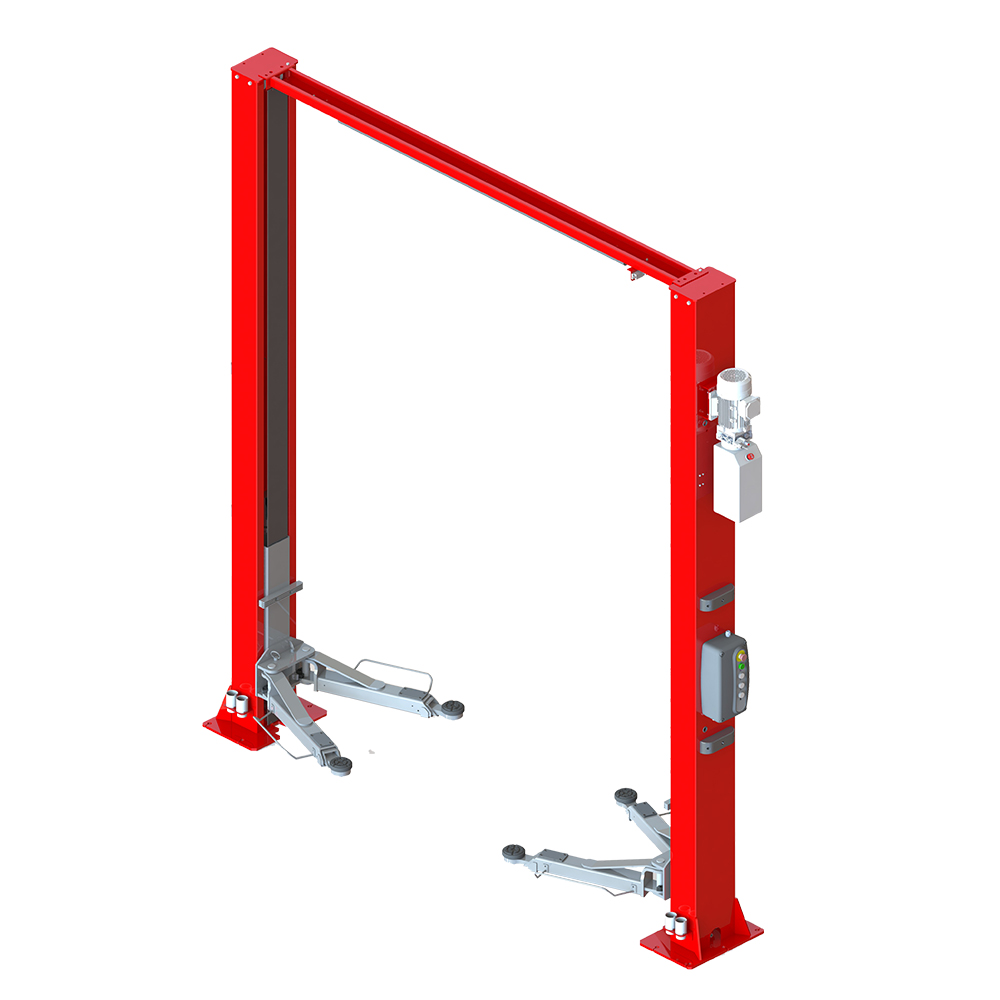 4 ton 2 post car lift for workshop equipment two post car lift hydraulic car lift 2 post