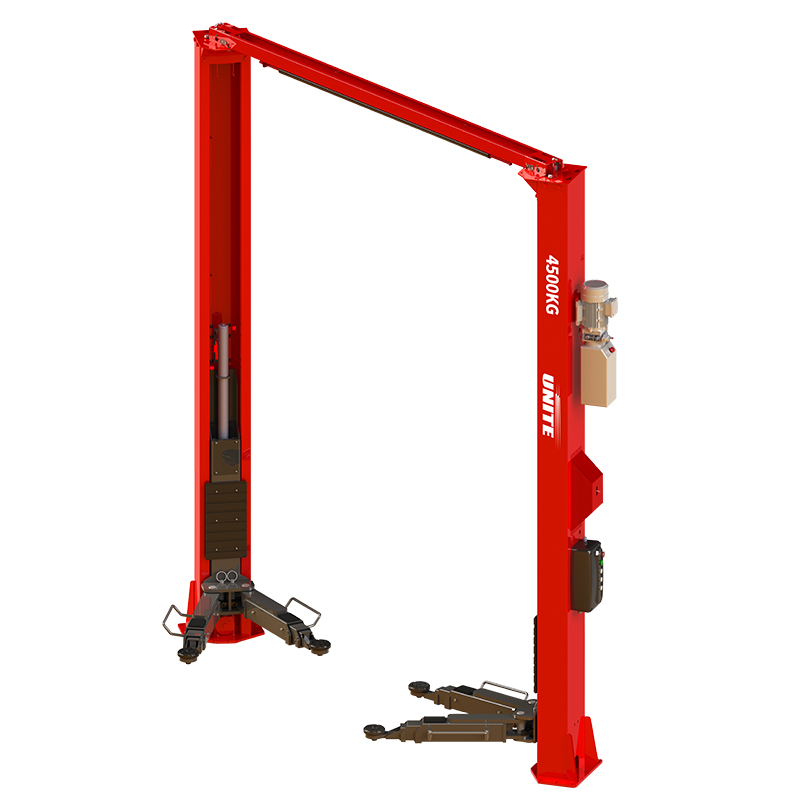Symmetric two post car lift asymmetric hydraulic car lift 4500kg capacity car lifts for home garage
