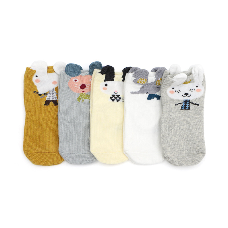 Animal patterned baby socks