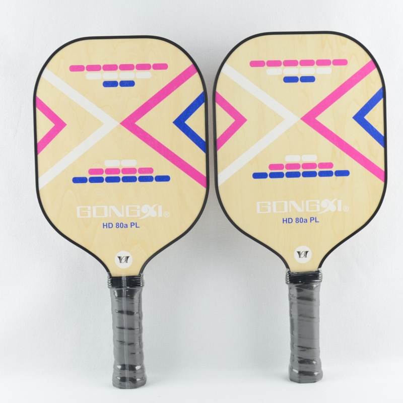 Factory wholesale customized wood pickleball paddle