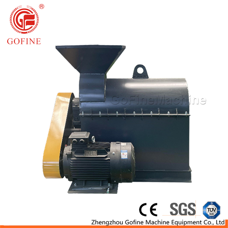 Gofine organic fertilizer compost manure crushing equipment of high speed continuous