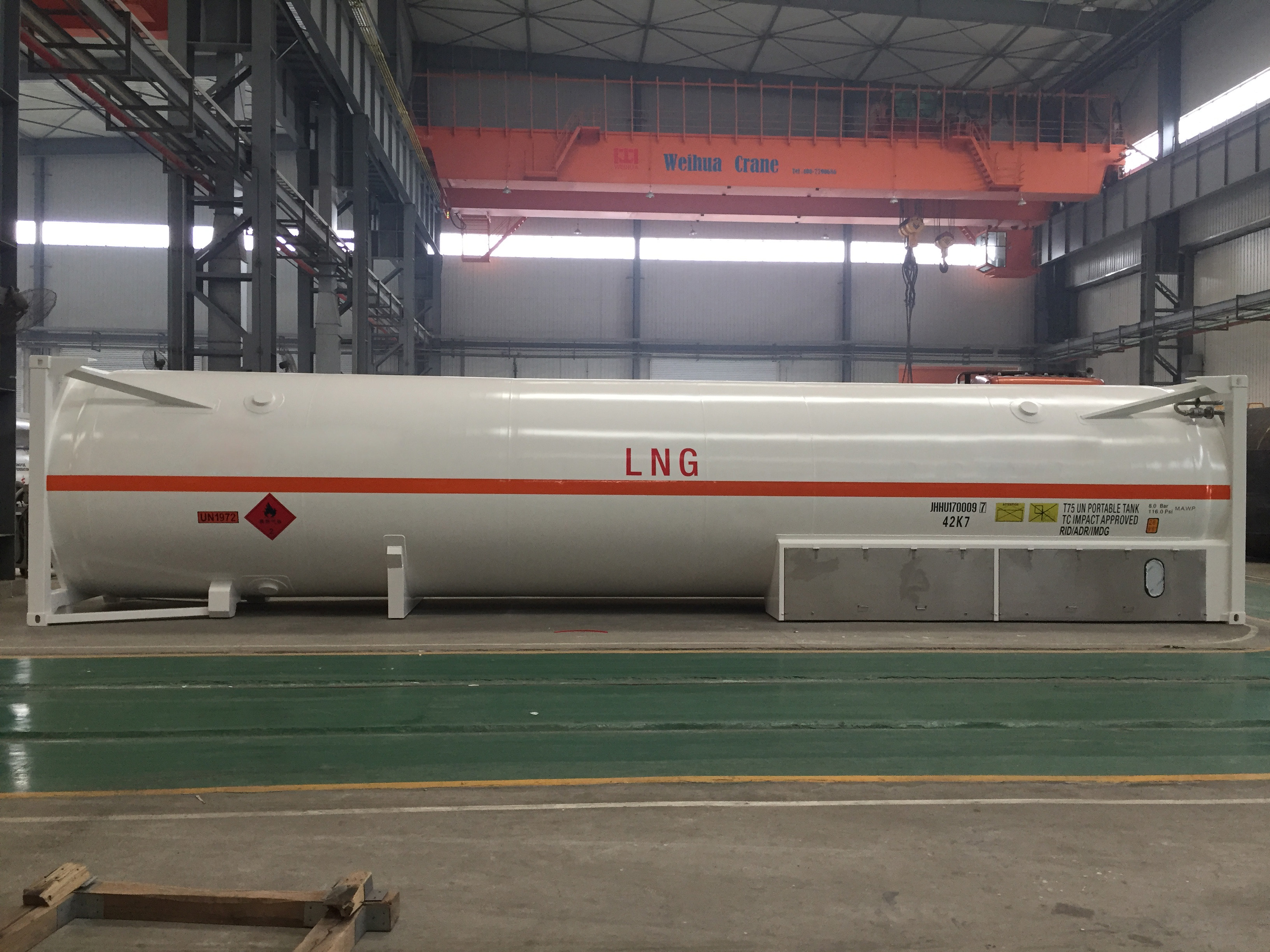 40FT T75 LNG ISO tank