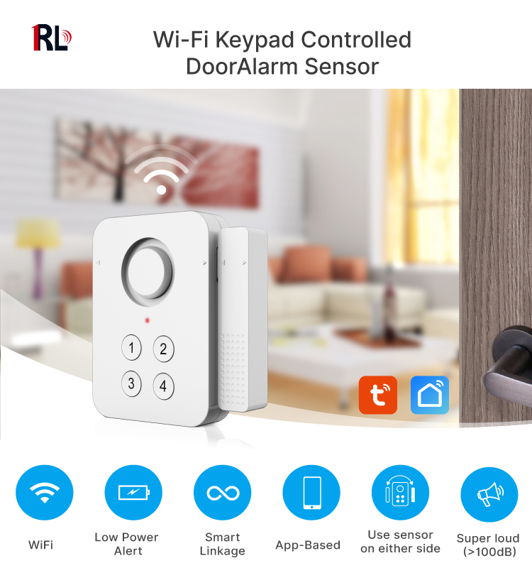 Wifi Door/Window Magnetic Sensor
