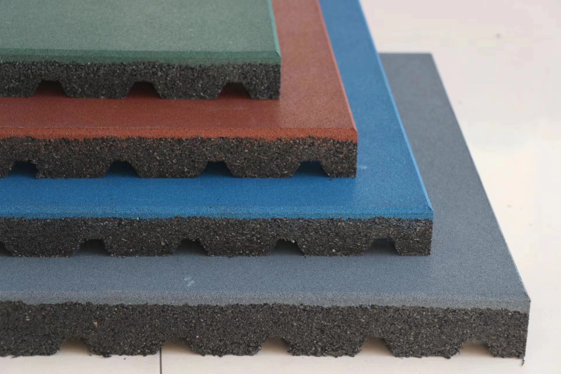 Rubber flooring