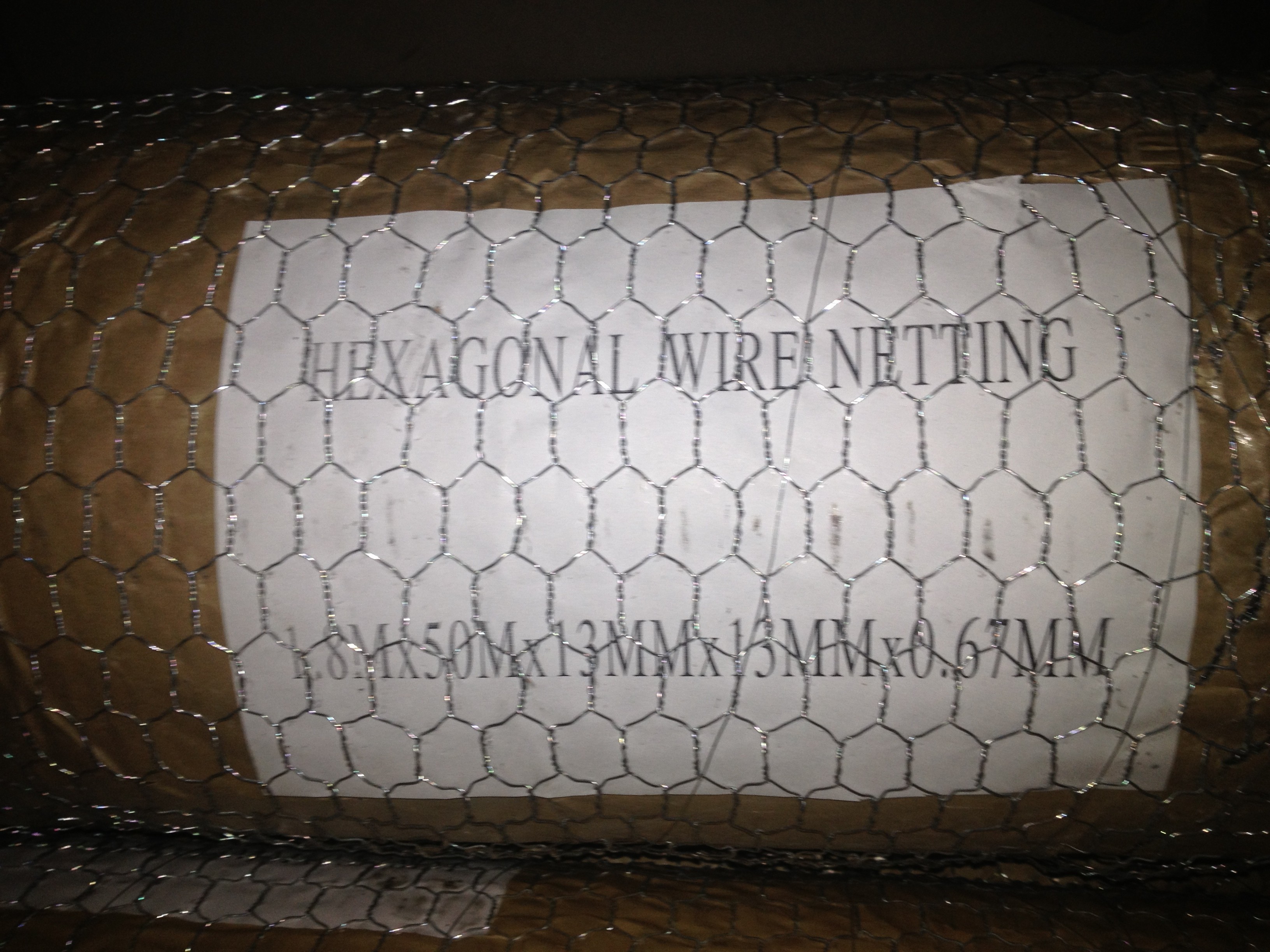 Hexagonal wire mesh