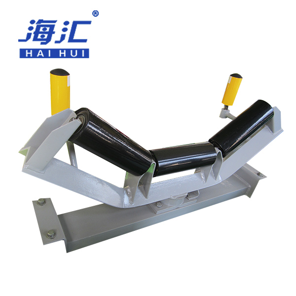 Belt conveyor carry training idler