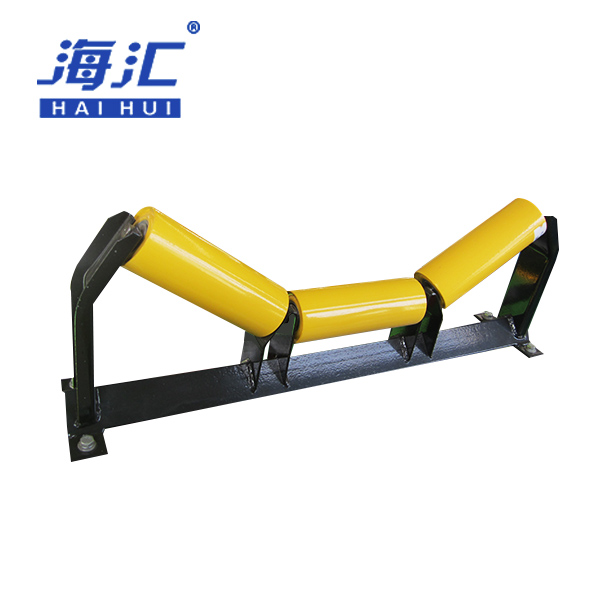 Belt conveyor trough idler