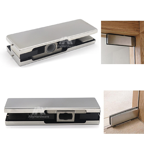 Glass door patch fitting