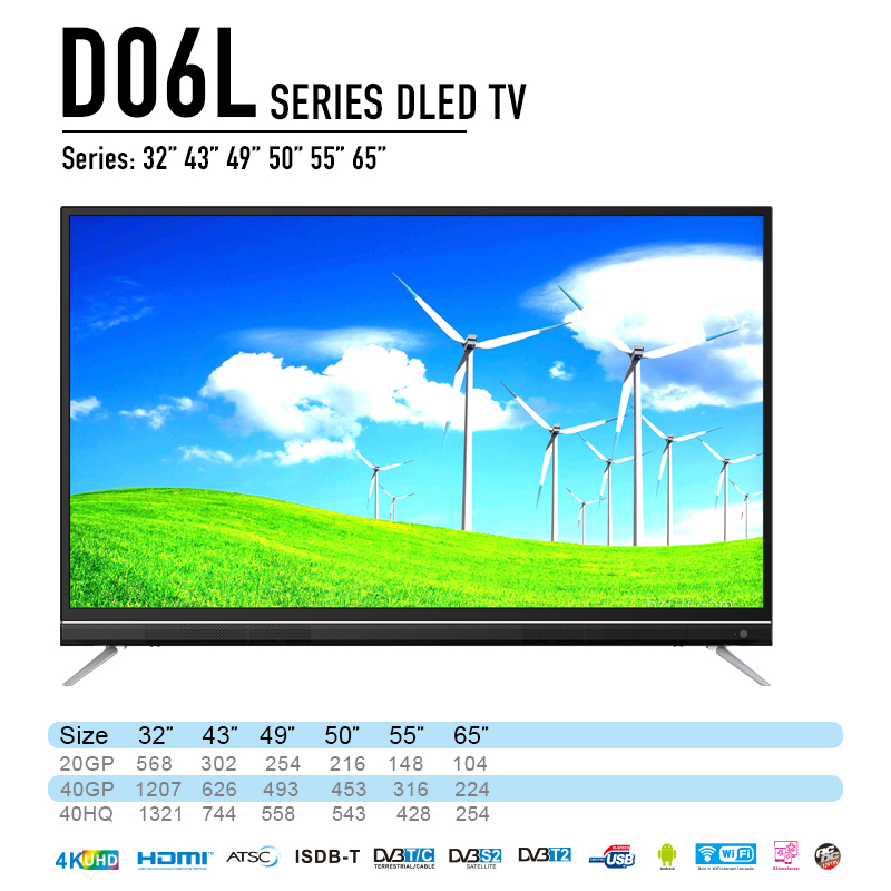 55" Dled TV