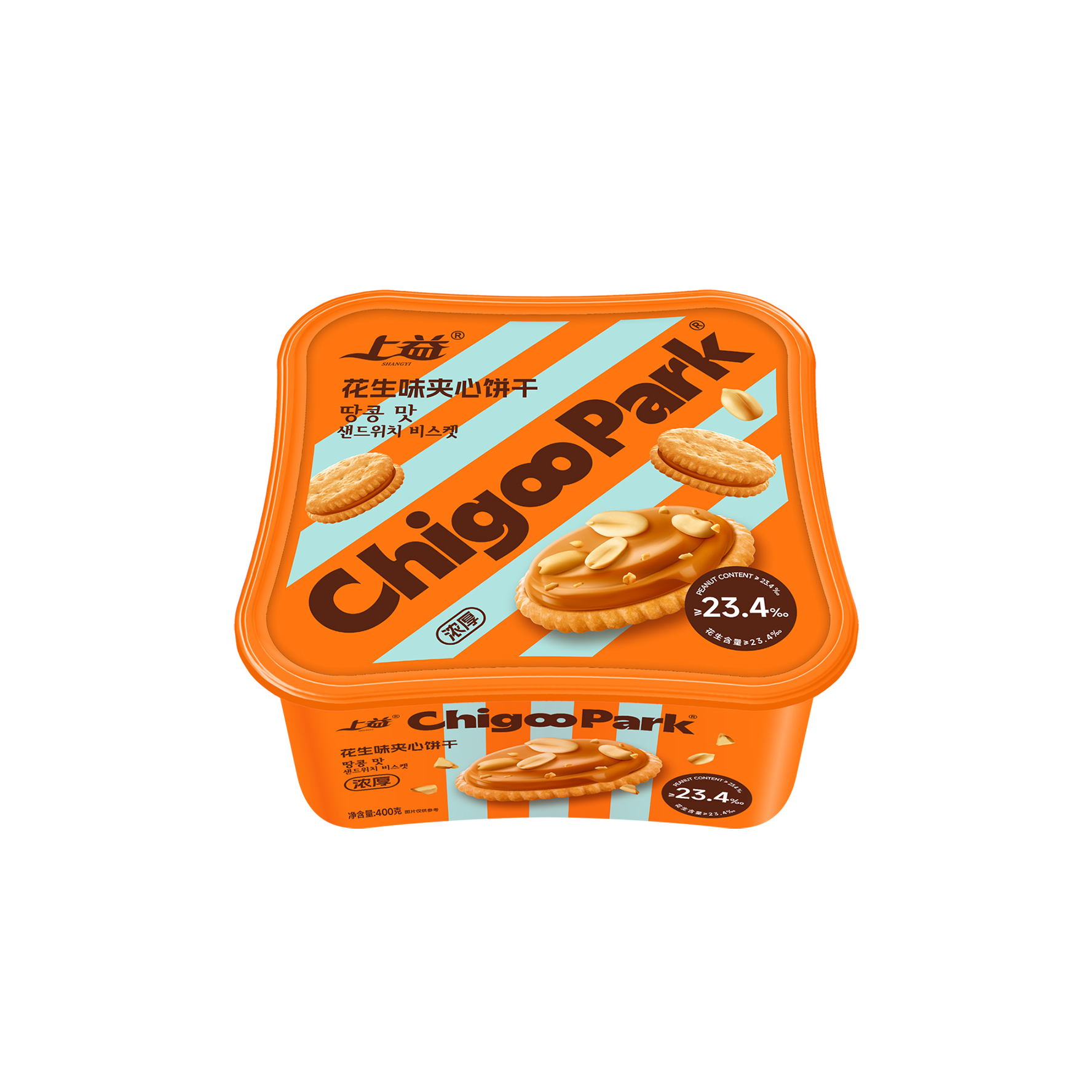 400g PEANUT SANDWICH BISCUITS ( SY136）