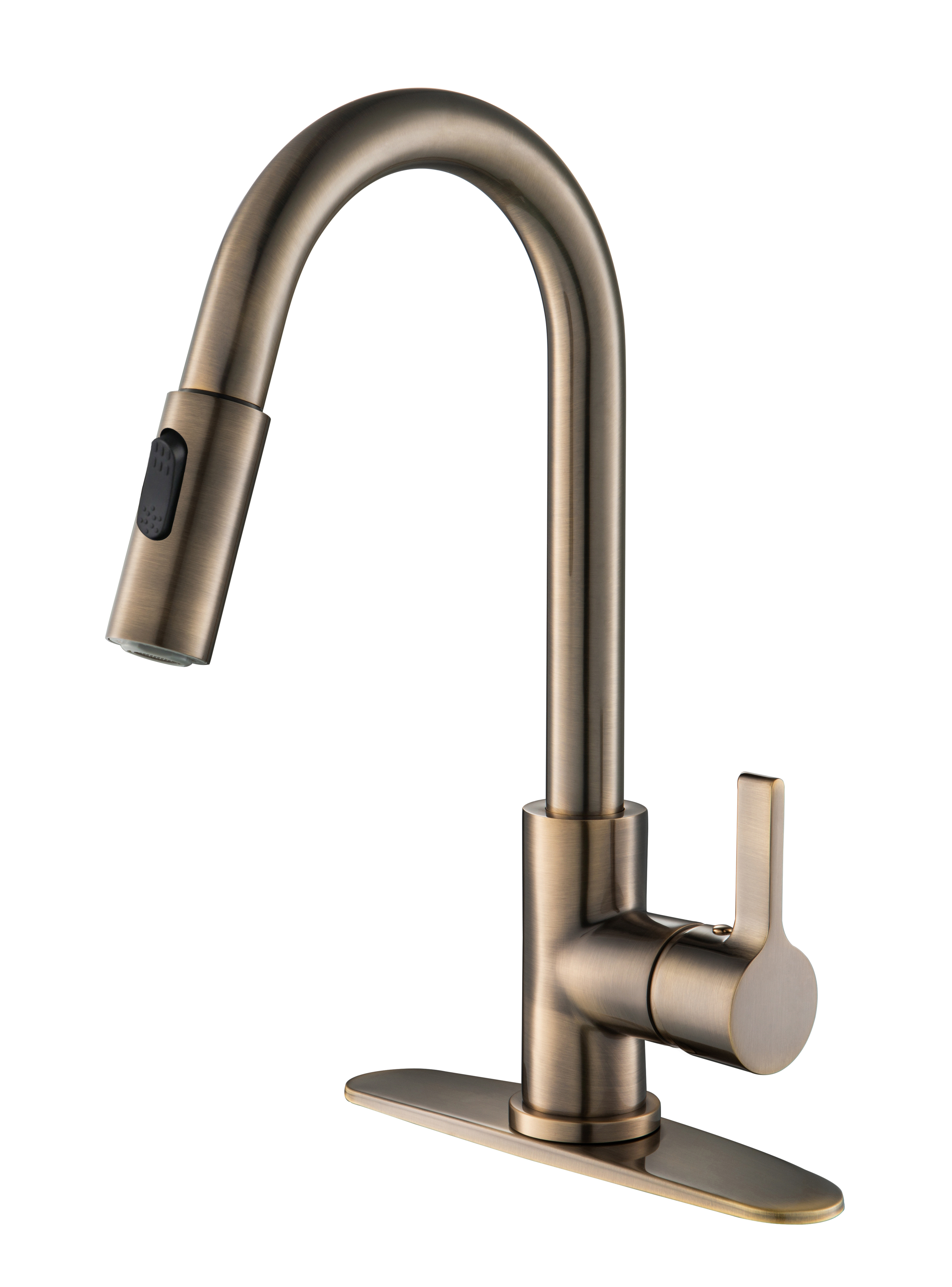 Pull the kitchen faucet