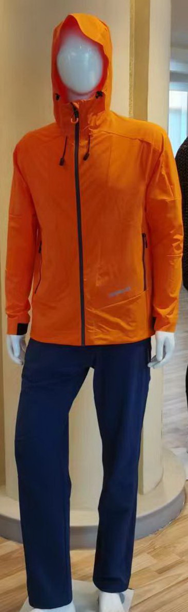 Men's suit casual sportswear 100% polyester