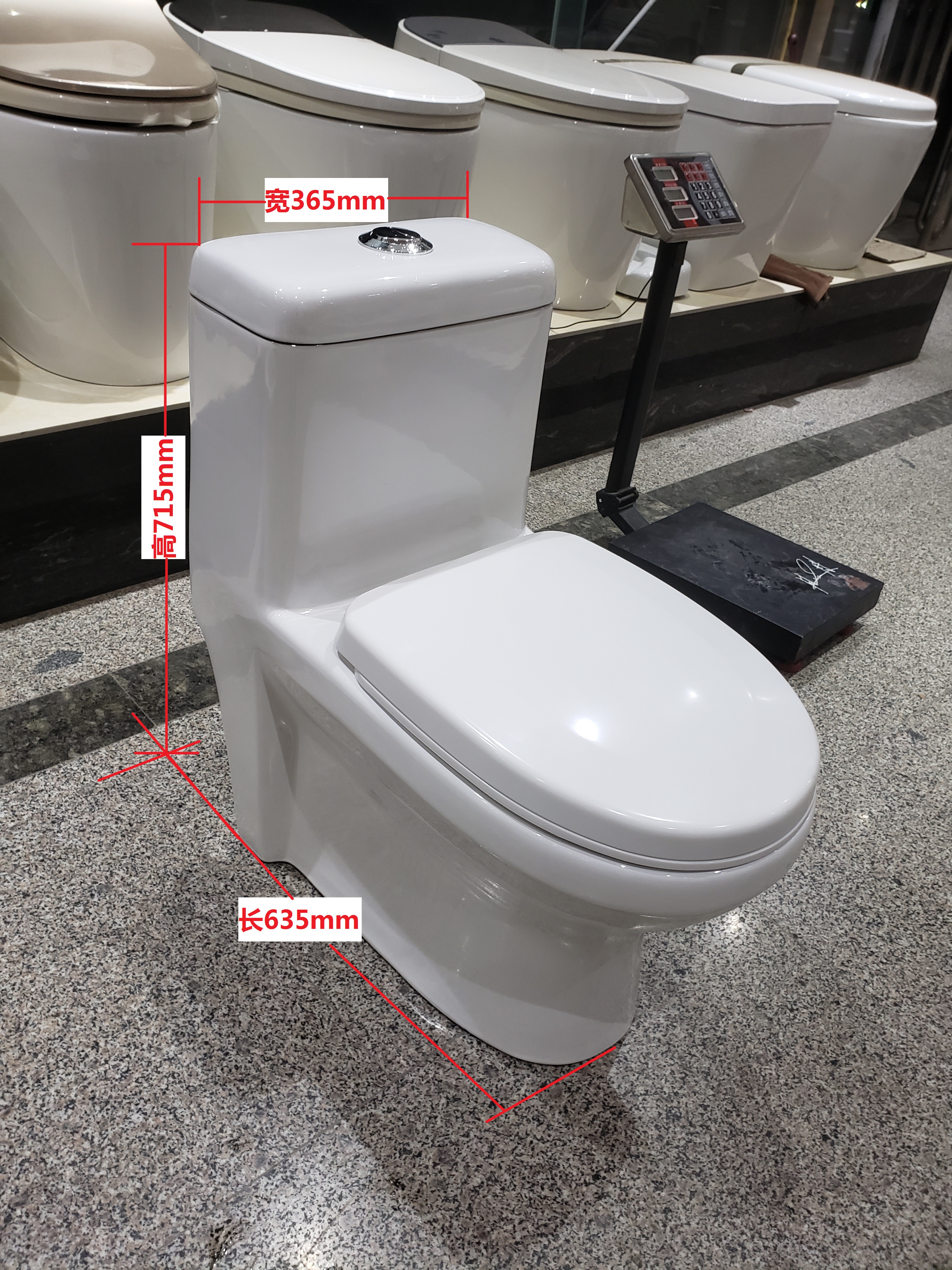 S-trap toilet
