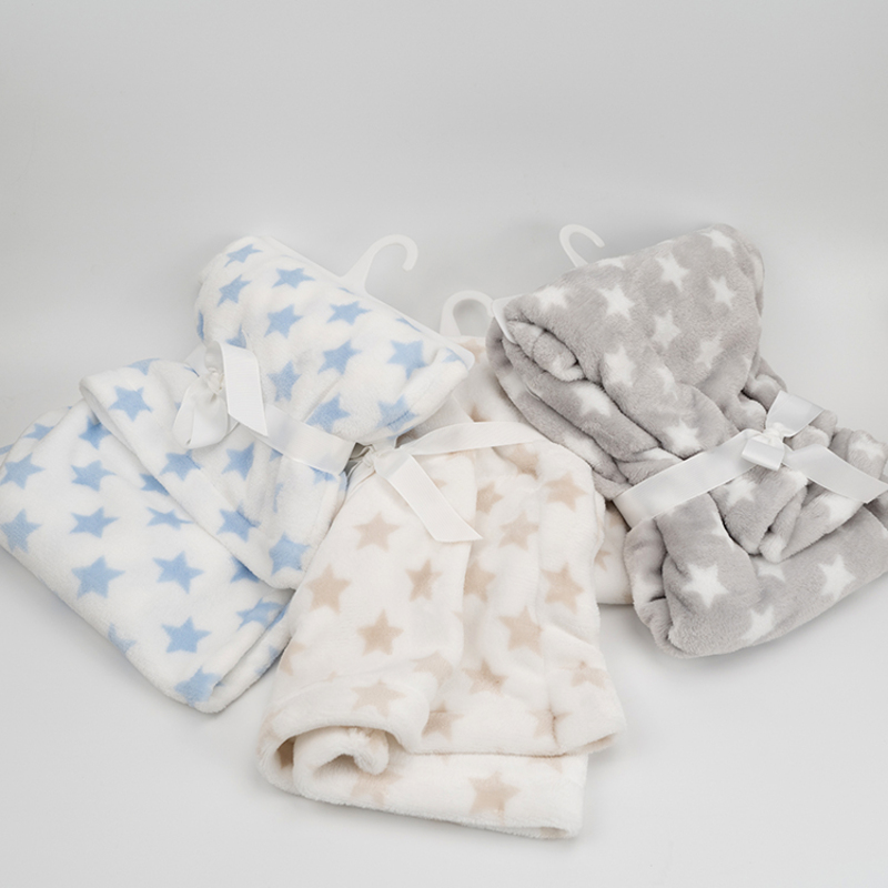 printed flannel baby blanket