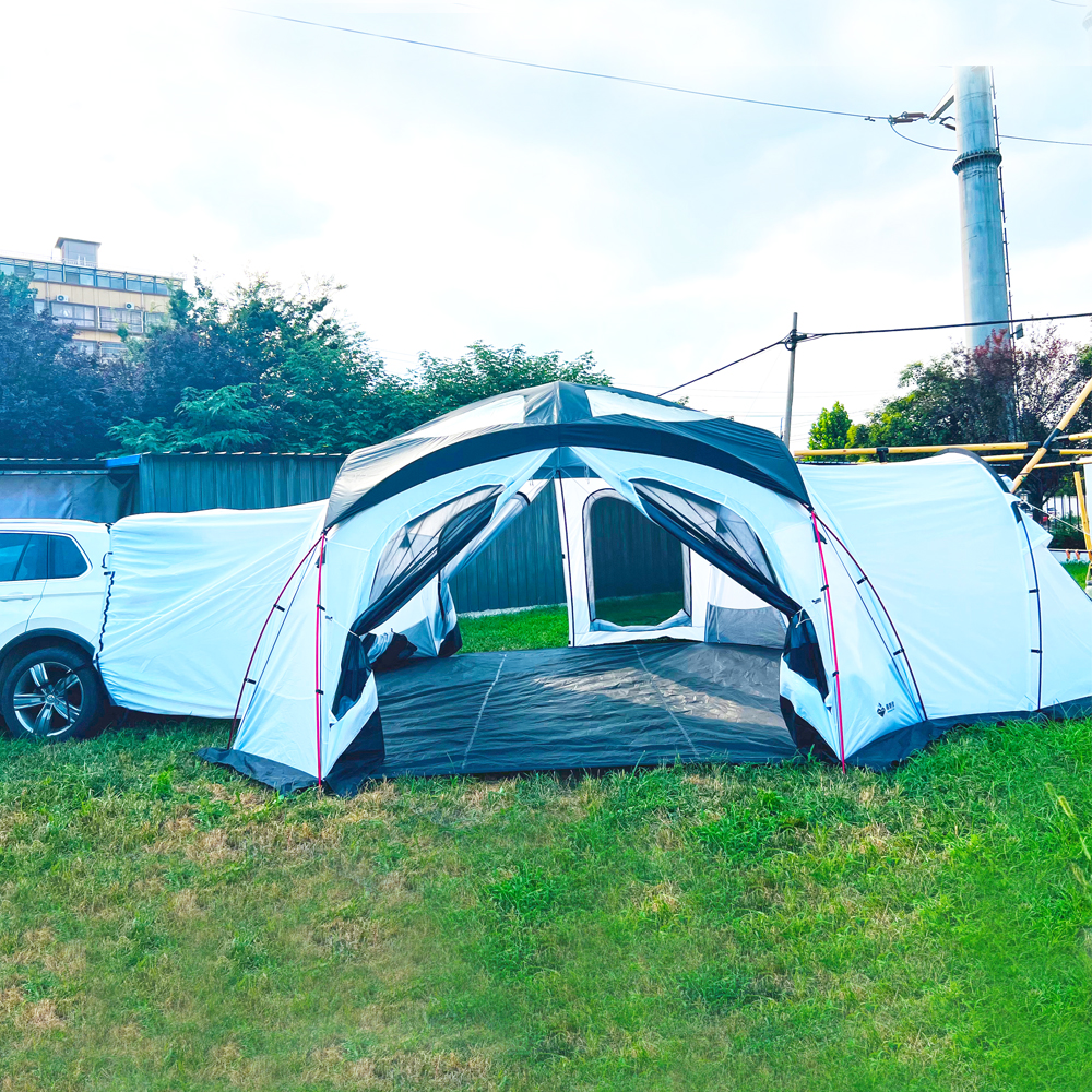 Luxury Outdoor Camping Foldable Car Rear Family Tent SUV Tailgate Tent Custom SUV Car Tailgate Tent