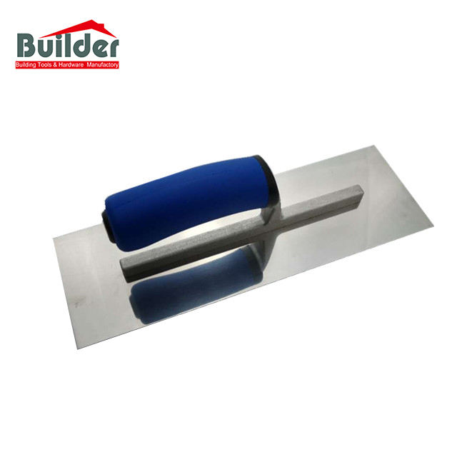 BUILDER Tools Plastering Trowel Stainless Steel Plastic Handle Stucco Trowel