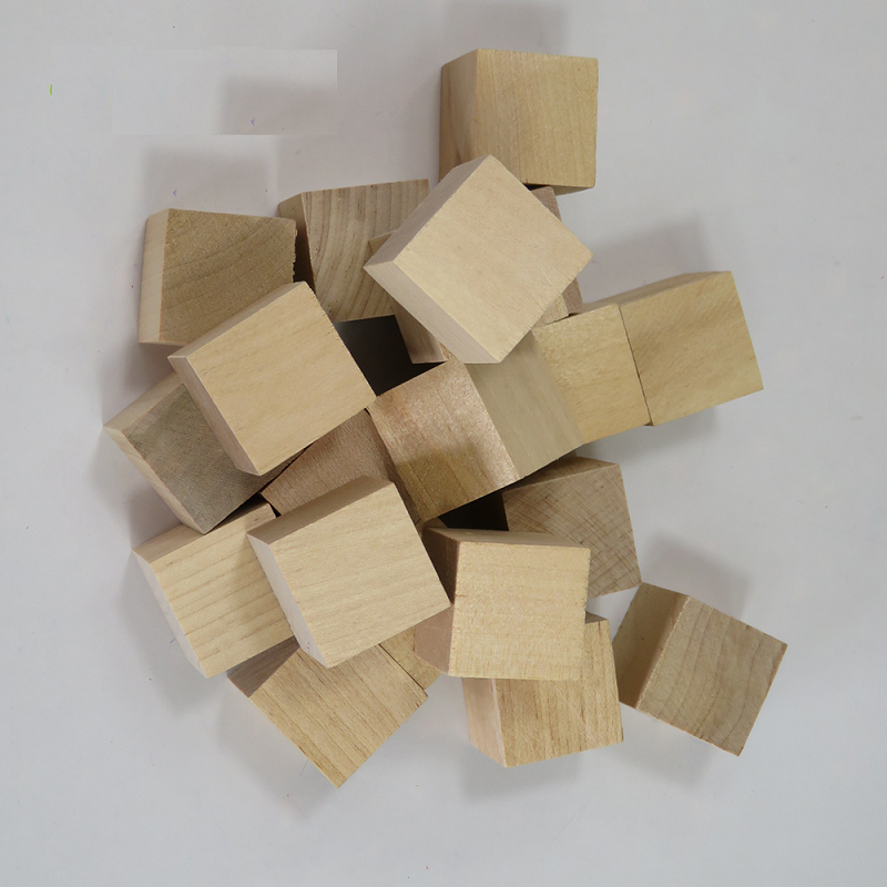 DIY building blocks, square wooden blocks