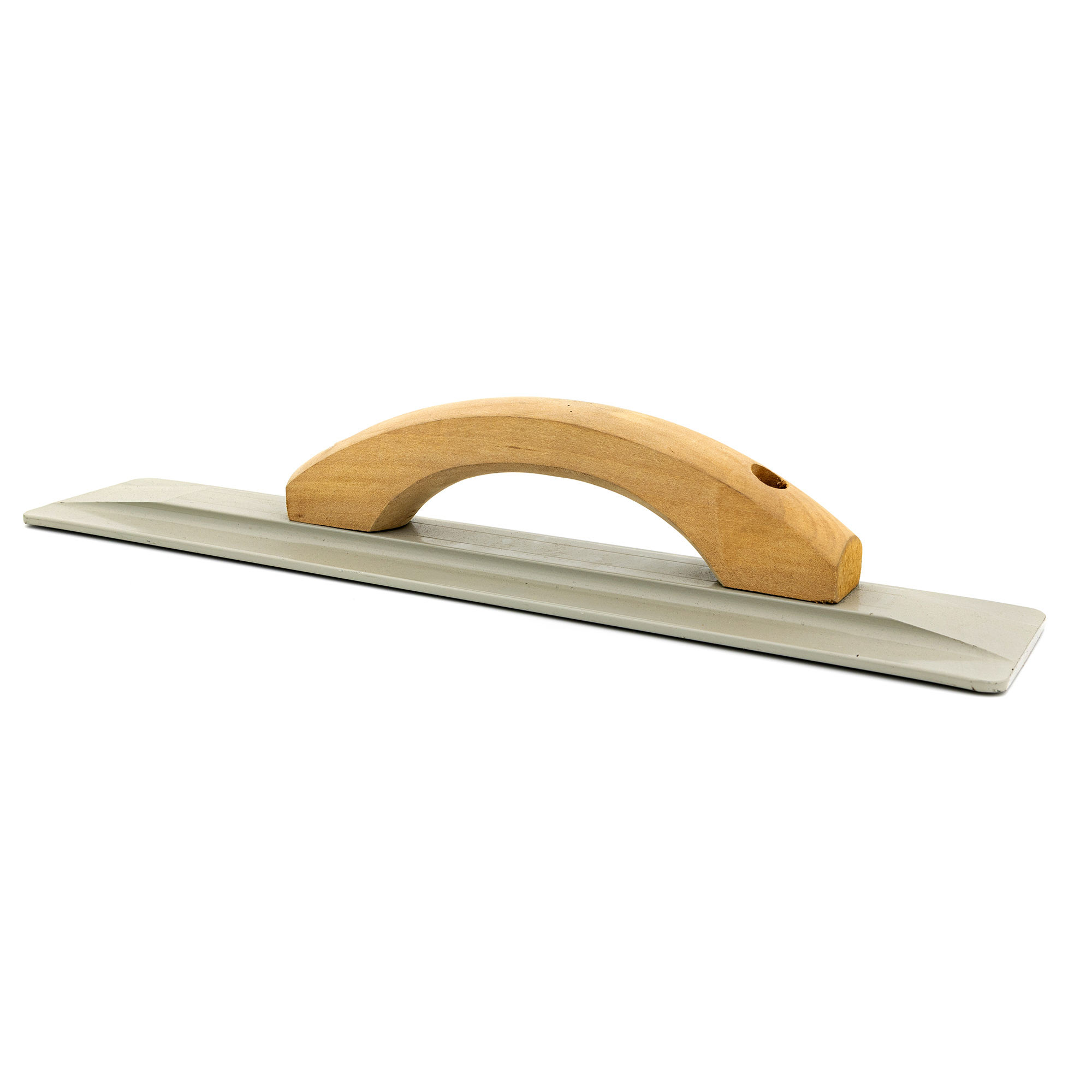 BUILDER Magnesium Hand Float with Wood Handle Concrete Finishing Tools for Plaster Trowels