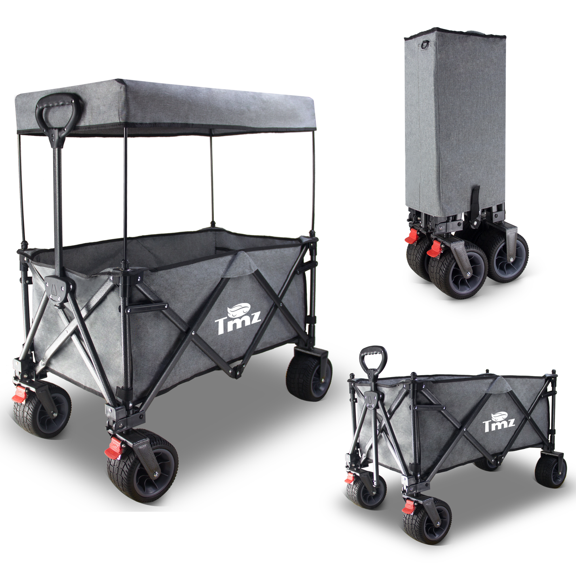 Tool cart, gardening tool cart, folding cart, handcart,Foldable Garden Trolley-2137BW