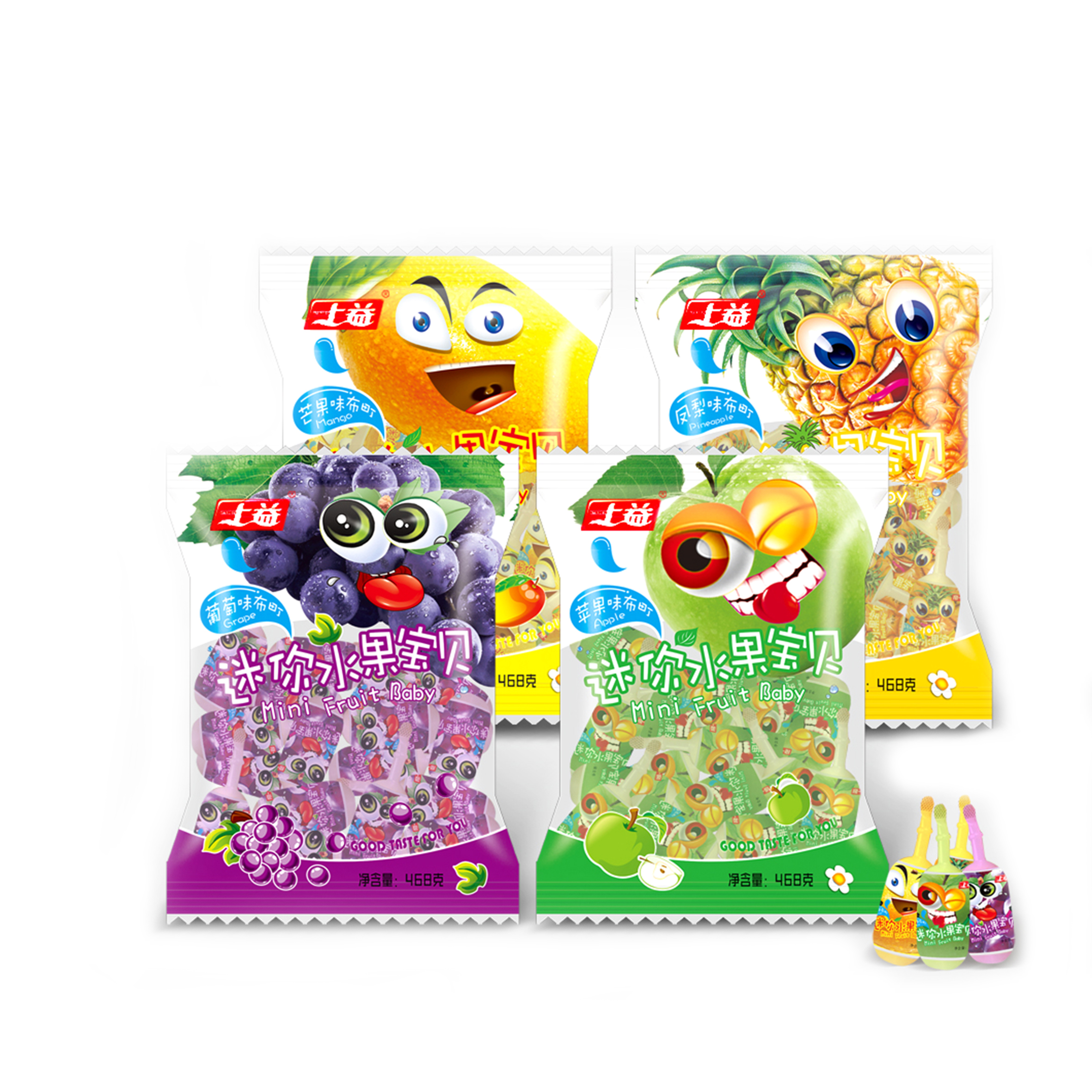 468g fruit baby jelly(SYGD002)