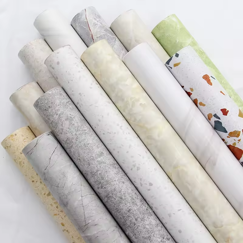 Wholesale Wall Stickers Marble Design vinyl Contact Paper Wallpaper Easy to Clean & Install