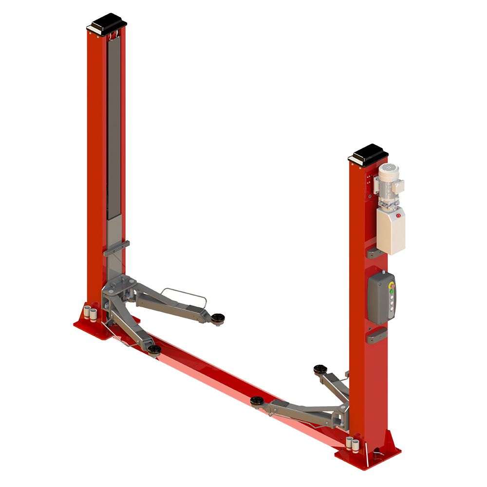 4000kg capacity two post car lift hydraulic car lift 2 post 4ton 2 post car lift