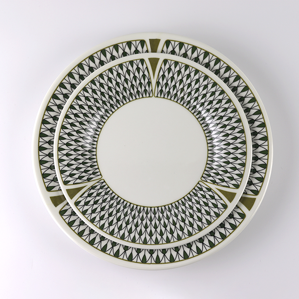 SEBEST New design thickening luxury melamine plates wholesale 8.5/10.5 inch