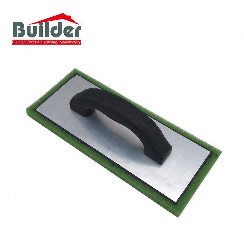 BUILDER Tiling Floor Tools Square End Rubber Foam Float Trowel