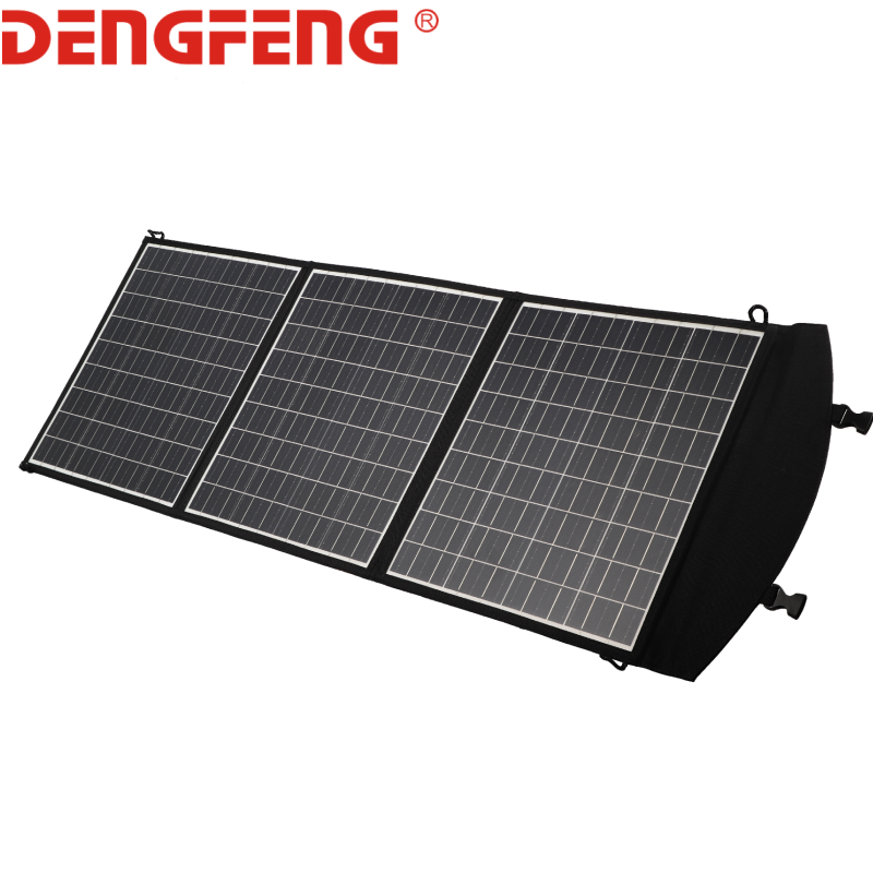 125W Solar Charger Integrated Folding Bag 18V Solar Charging Panel Portable Outdoor Solar Panel