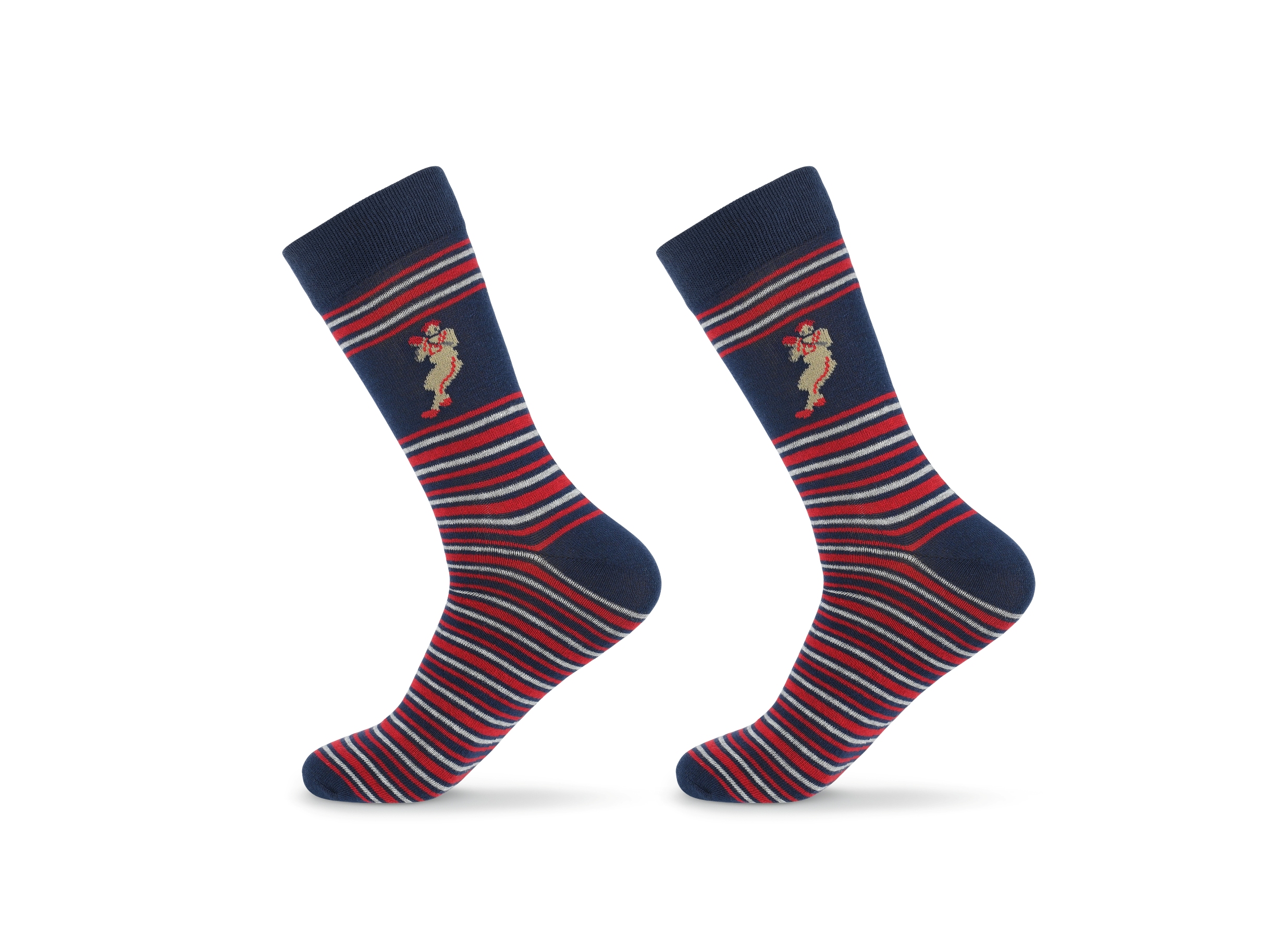 Minimalist striped men's socks