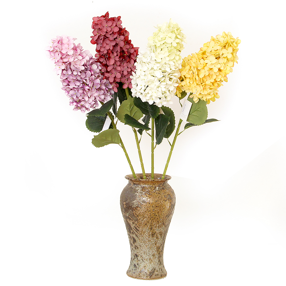 Transworld Artificial Hydrangea Flowers Multicolour Hydrangea Decor Flowers For Home Hotel Decor