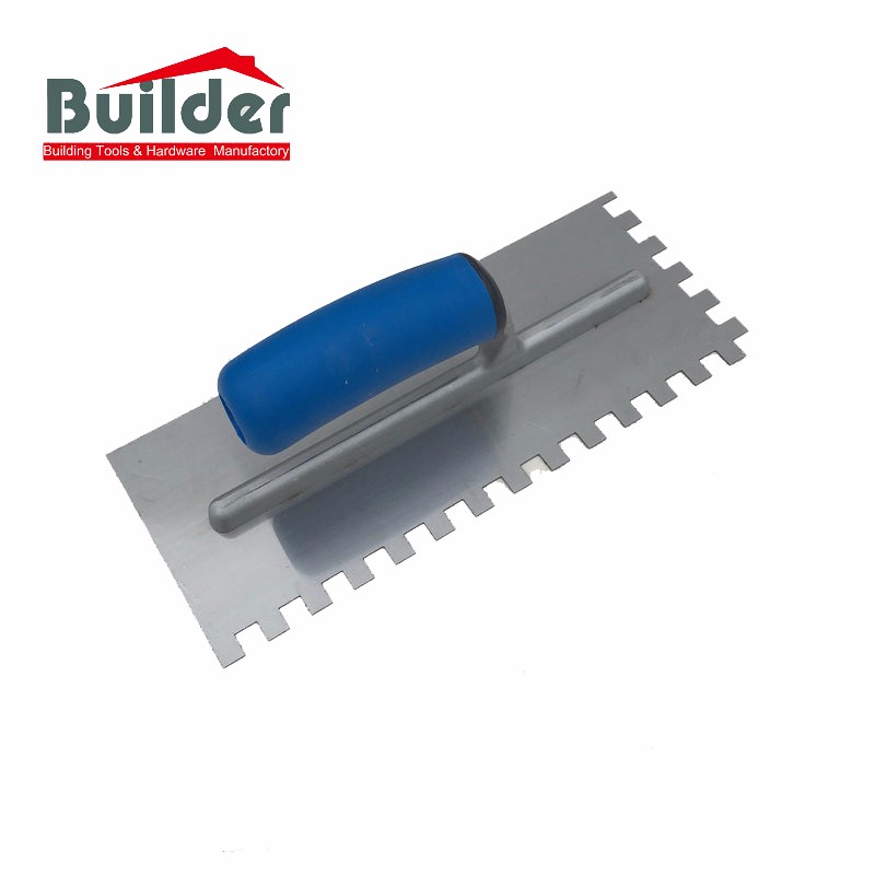 Construction Hand Tools Tile Installation Trowel Square Notched Trowel
