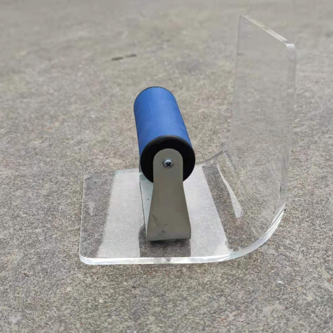 BUILDER Cove and Nose Concrete Step Tool Acrylic Outside And Inside Step Tools with Soft Handle
