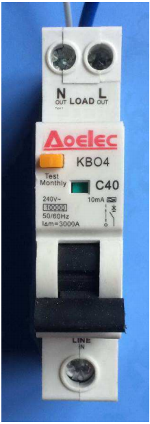 Electronic RCBO