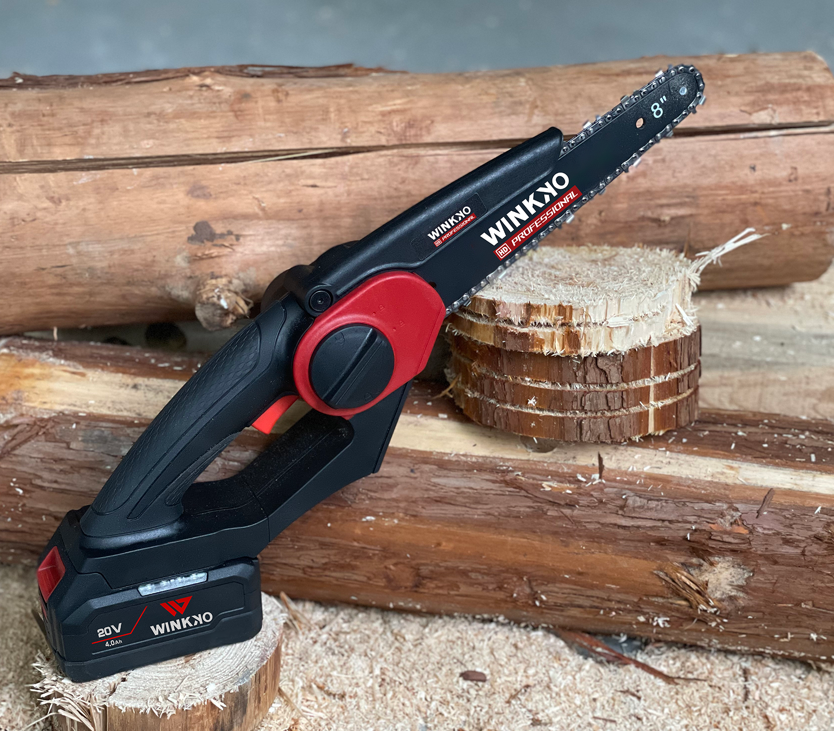20V cordless chain saw