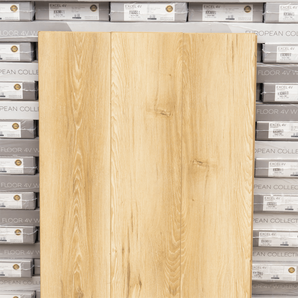 Wooden flooring laminated