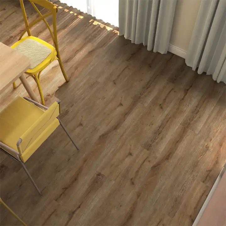 Click Lock Vinyl Hybrid Plastic Virgin Material PVC Pisos Vinilico SPC Flooring 4mm-6mm